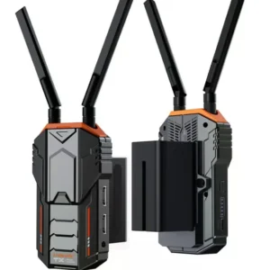 Lemorele R100 PLUS Kit Receptor y Transmisor Video Inalámbrico 200 Metros Con Baterías