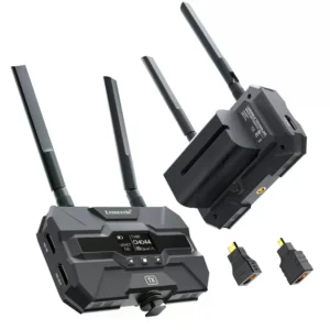 Lemorele R200 Kit Transmisor Video Inalámbrico Receptor y Baterías